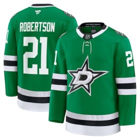 Maillot de Hockey Dallas Stars Fanatics Premium Jason Robertson 2024-25 Vert Domicile - Homme